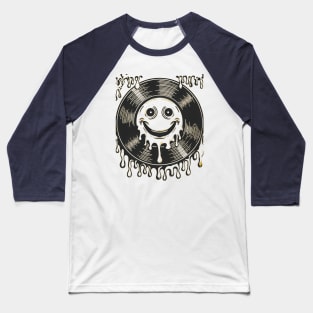 Melted Grooves Baseball T-Shirt